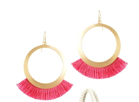 Pink Blair Earrings