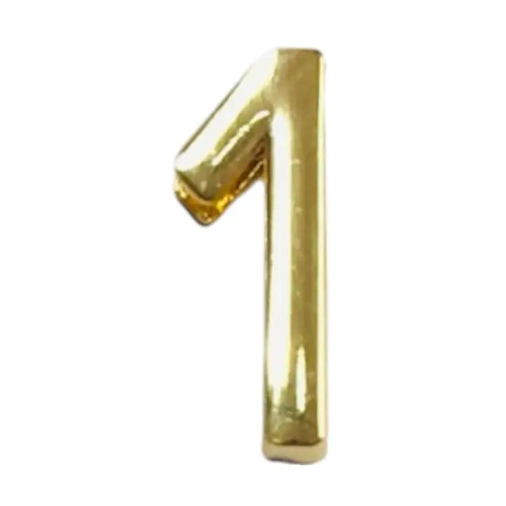 Gold Charm Letters For Stretchy Band Bracelets