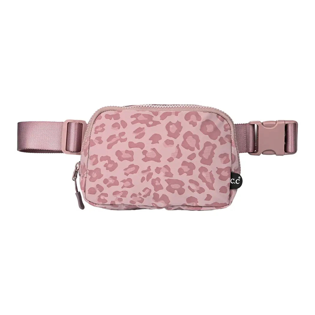 Leopard Pattern Fanny Pack Belt Bag