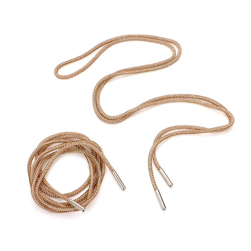 1 Pair - Bling Shoelaces Drawstring Ropes