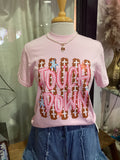 Pink Touchdown Tee