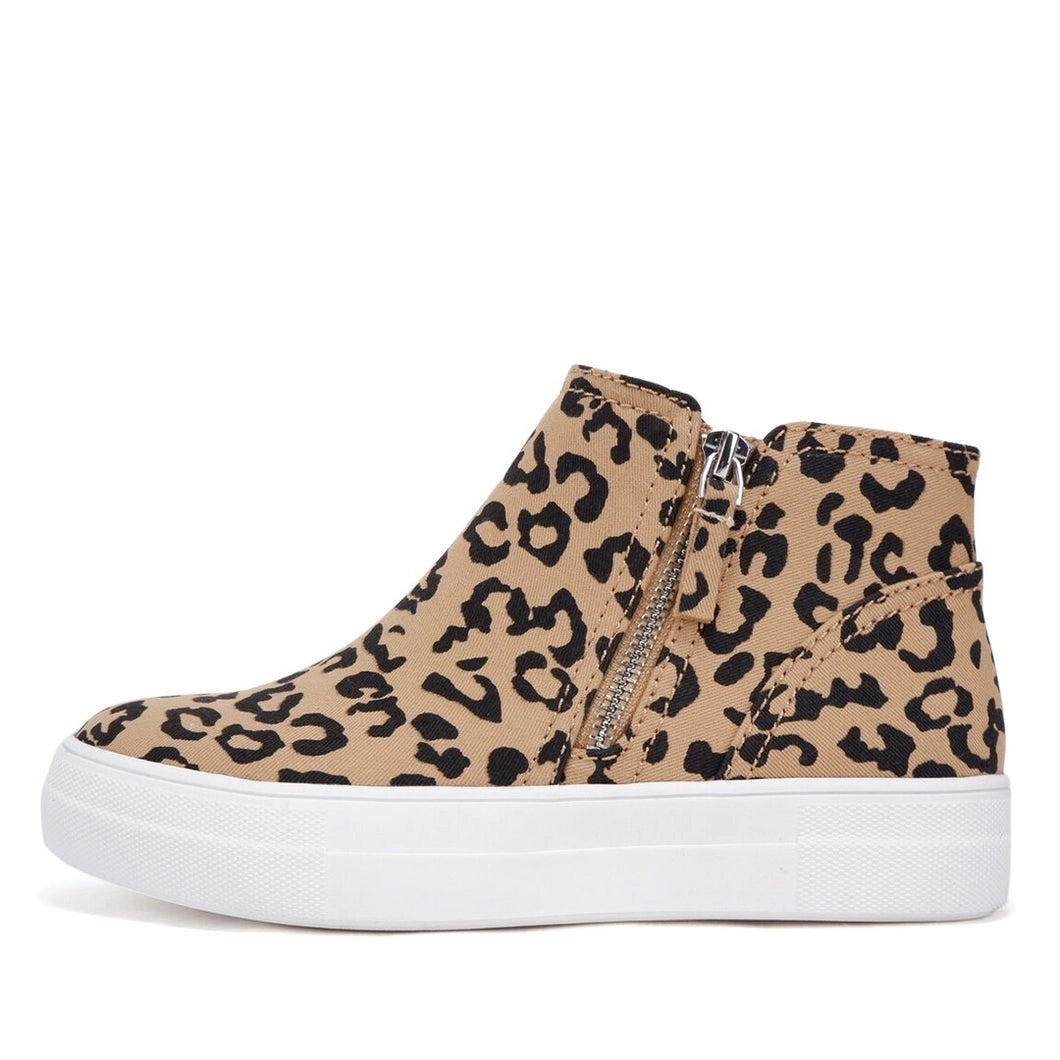 Cheetah Wedge Sneaker Booties