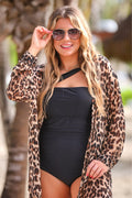 Sassy & Chic Leopard Tunic Coverup