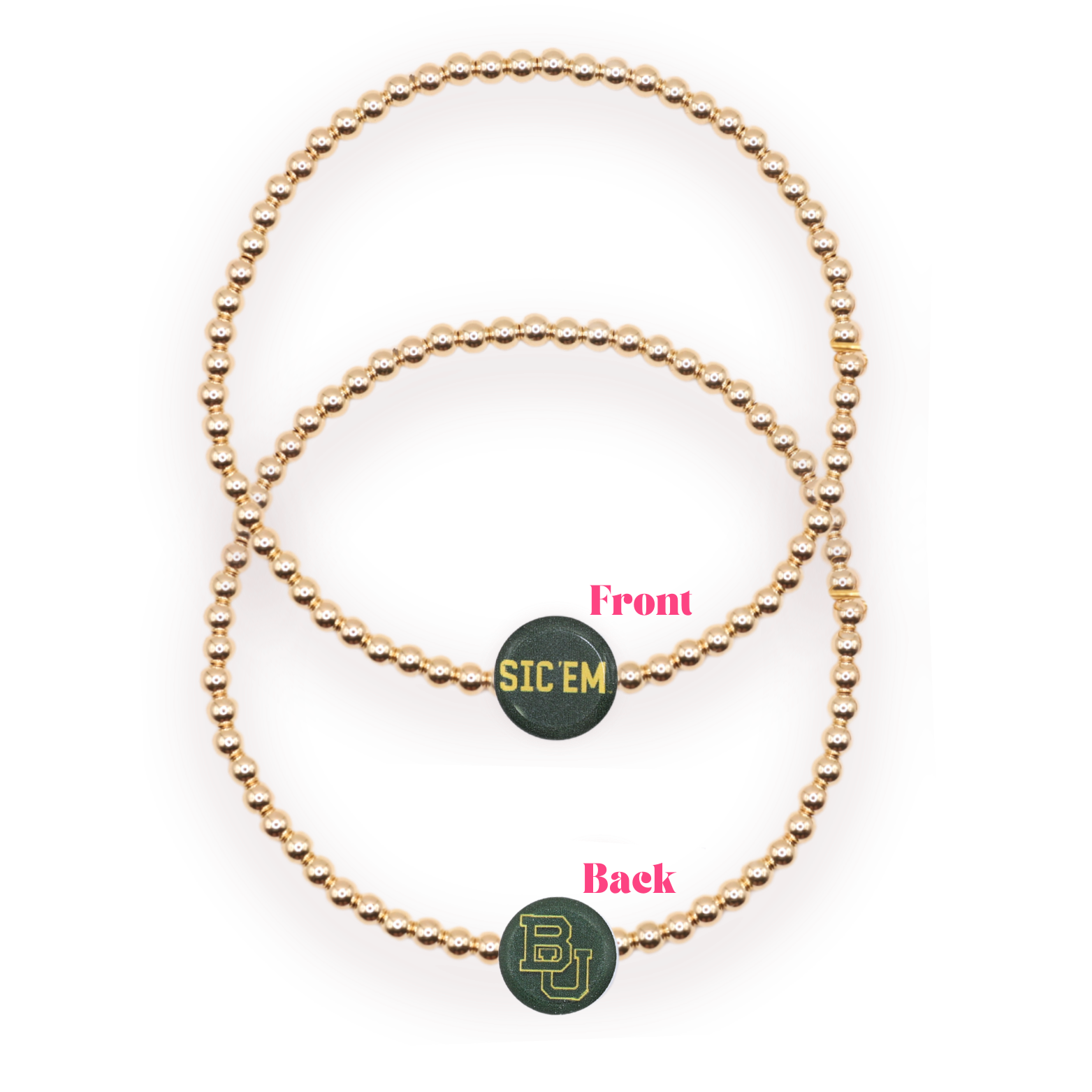 Baylor/ Sic Em Logo Bracelet