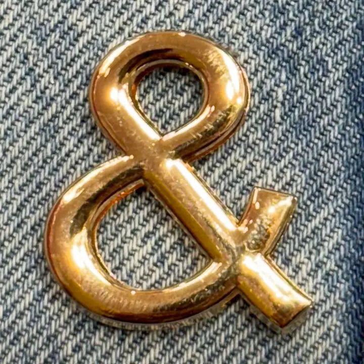 Gold Charm Letters For Stretchy Band Bracelets