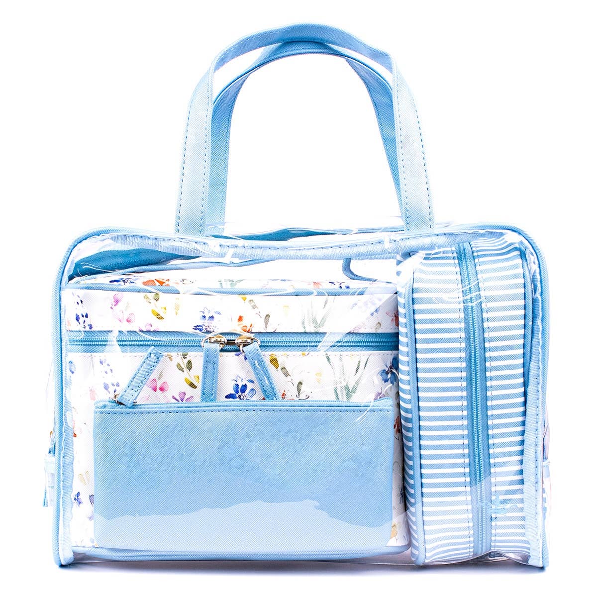 Nora Travel Gift Set   Blue/Multi 11.5x8.25x4.5 Set of 4