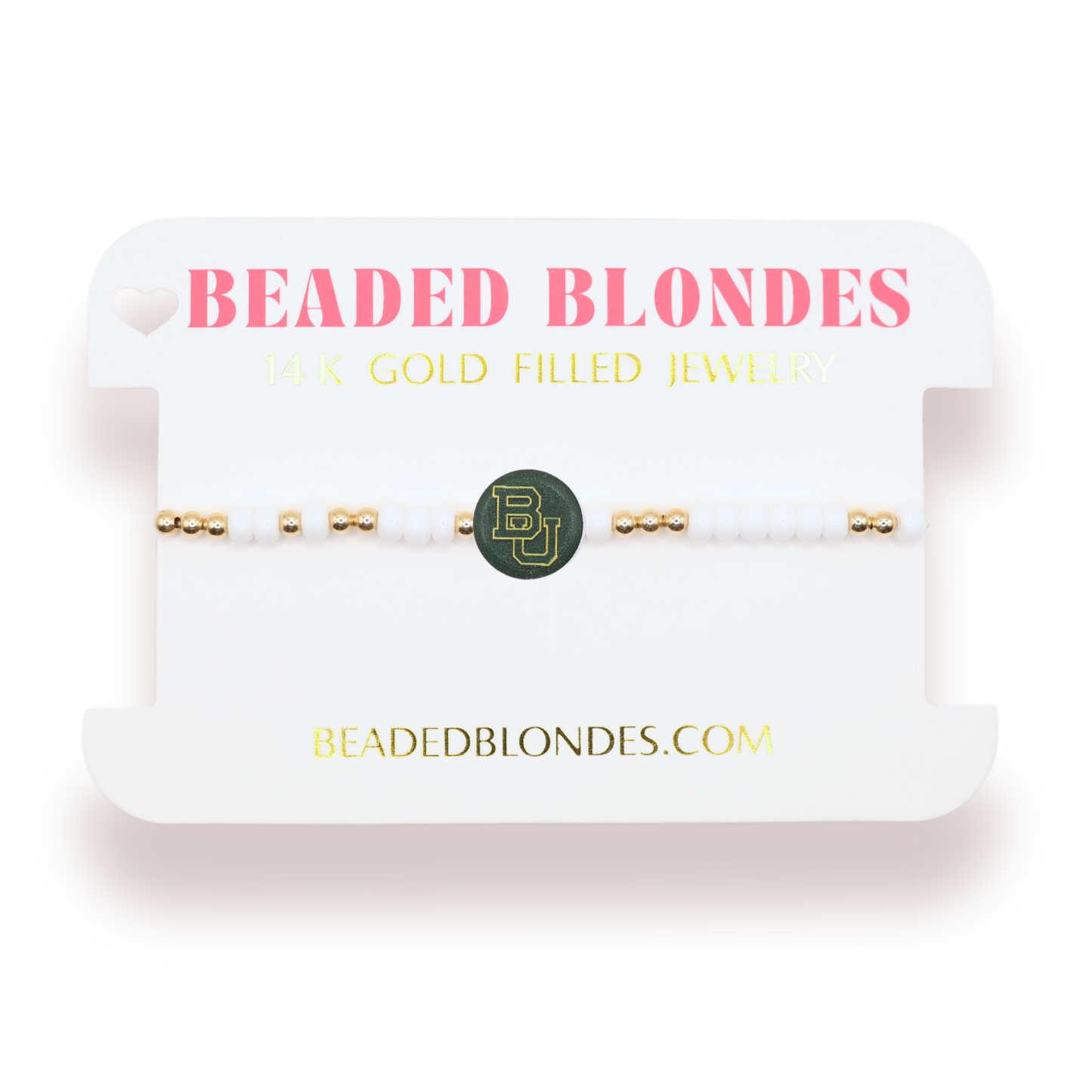 Baylor/ Sic Em Logo Bracelet