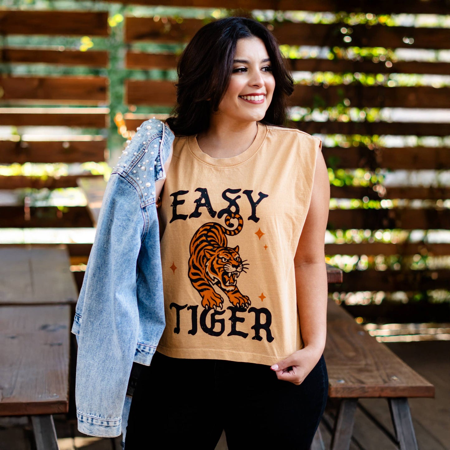 Easy Tiger Retro Graphic Tee Vintage Inspired Shirt, Retro