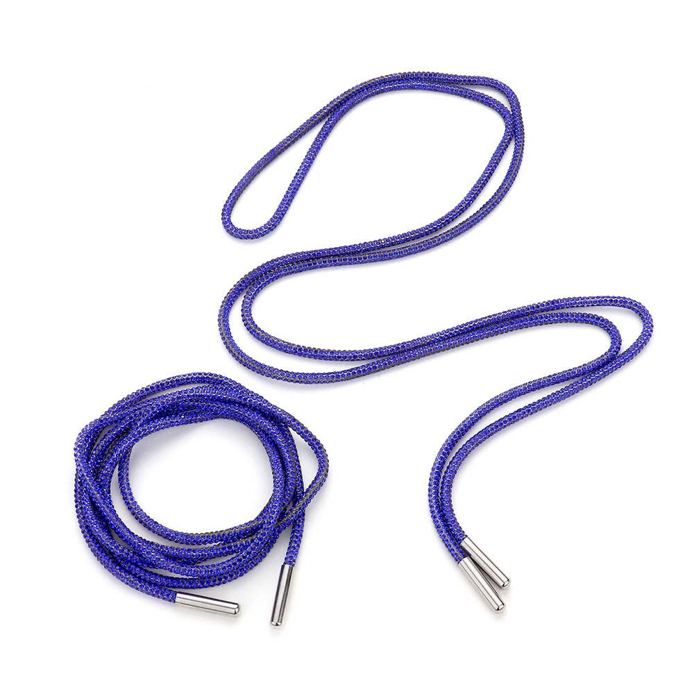1 Pair - Bling Shoelaces Drawstring Ropes