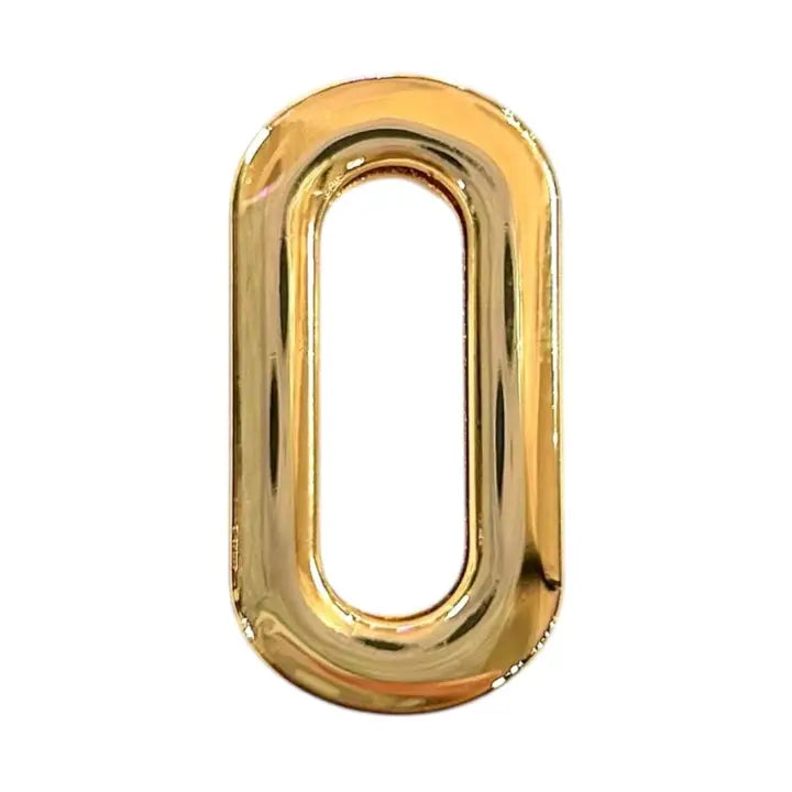 Gold Charm Letters For Stretchy Band Bracelets