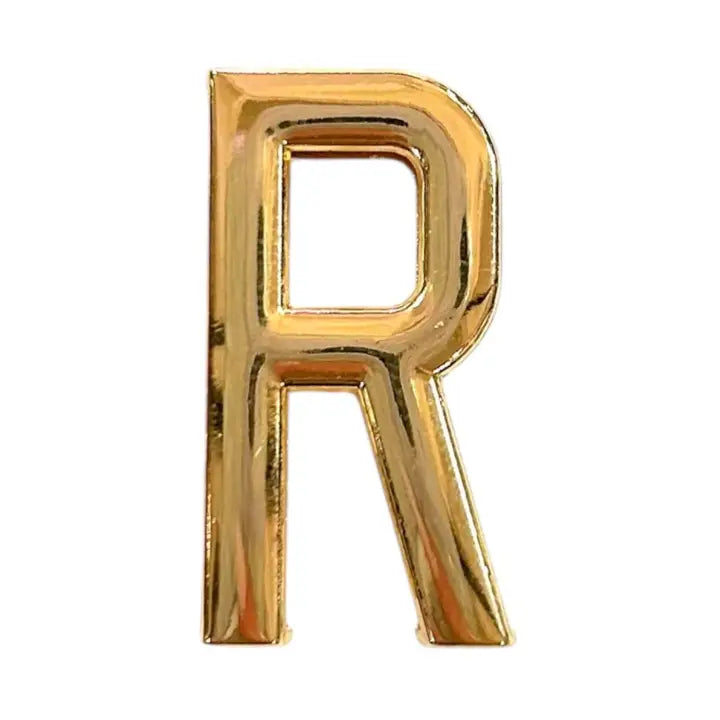 Gold Charm Letters For Stretchy Band Bracelets