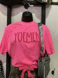 Hot Pink Yoemen Tee