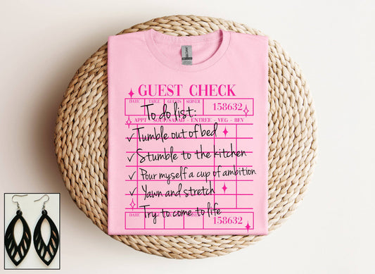 To Do List Tee