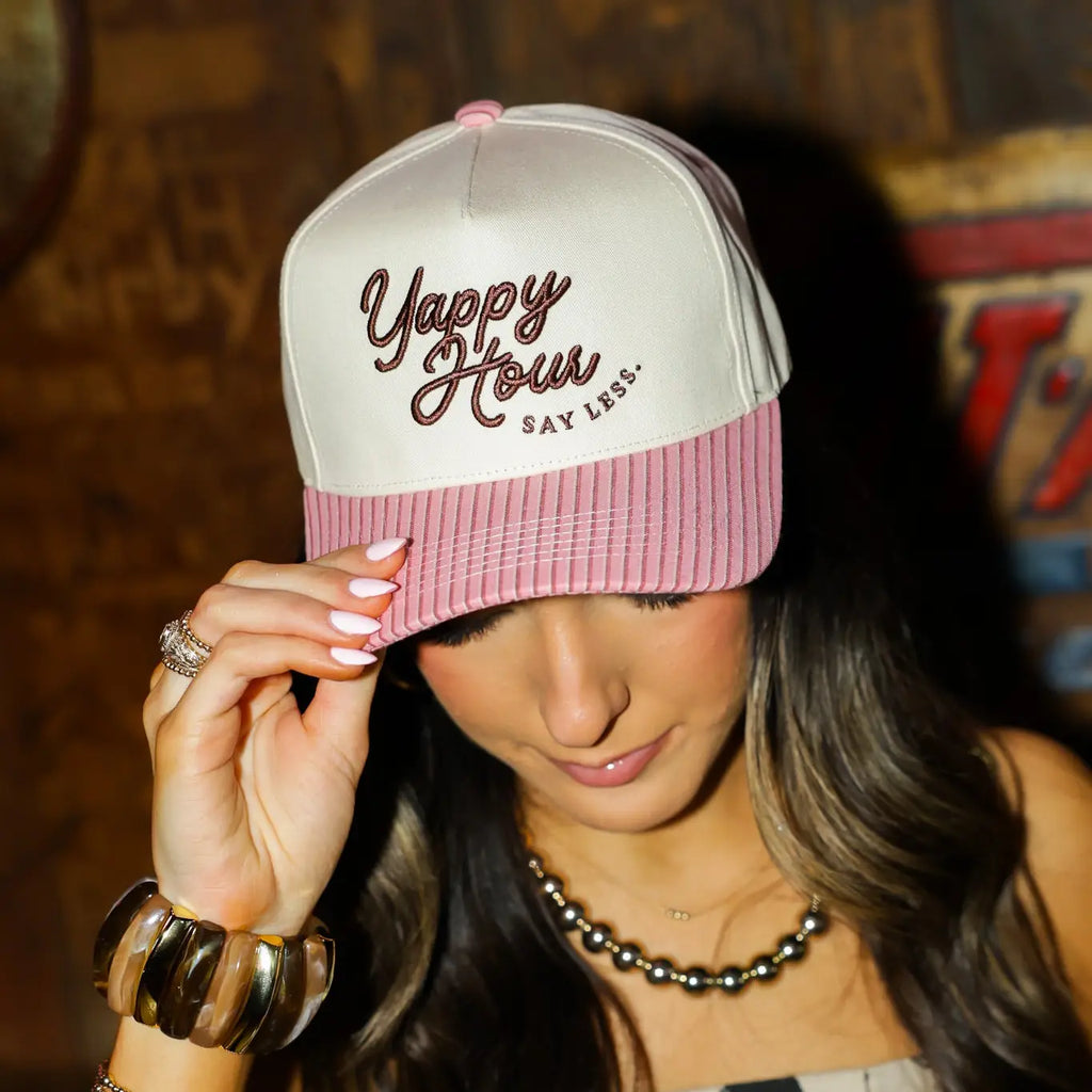 Yappy Hour Canvas Cap