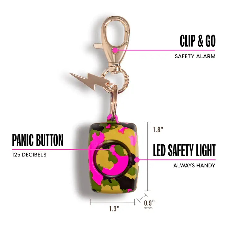 Camo Mini Safety Alarm Blingsting