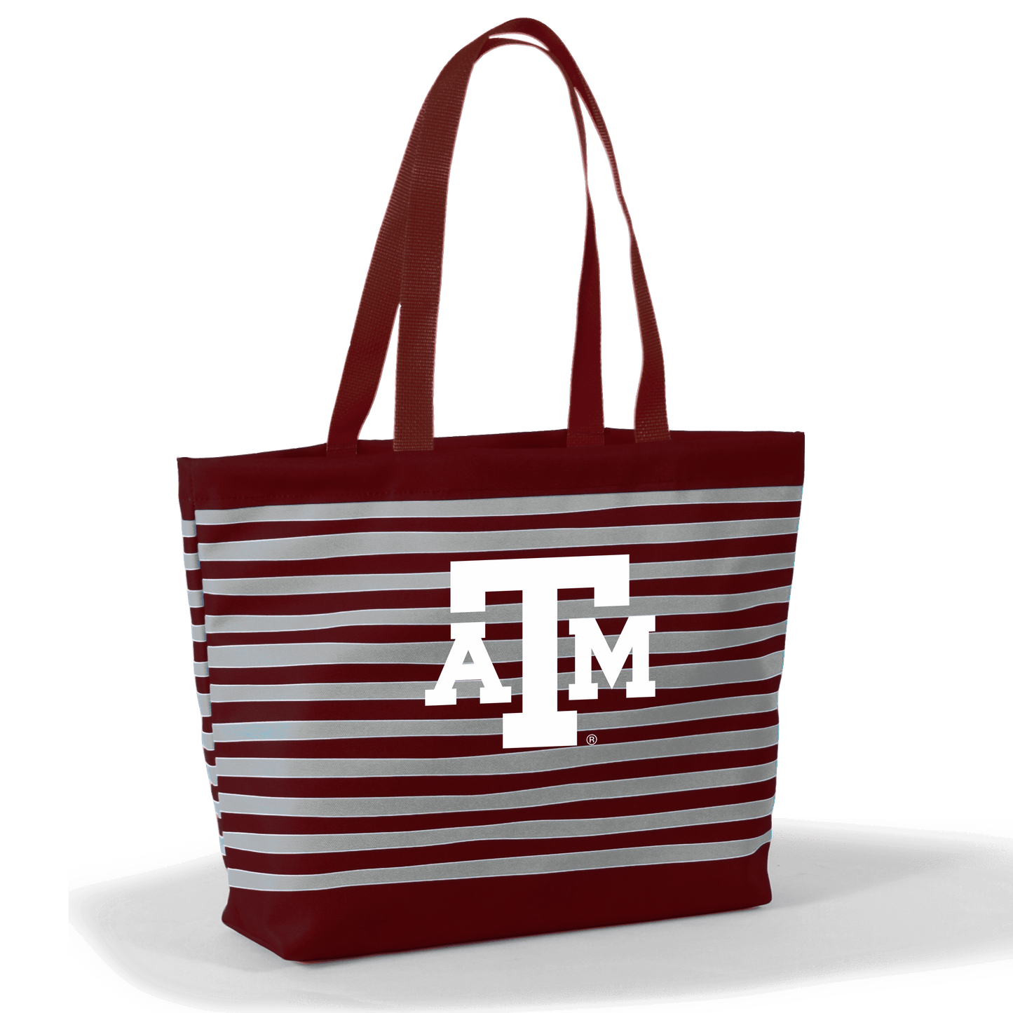 Texas A&M Tatum Tote Wavy Striped Tote