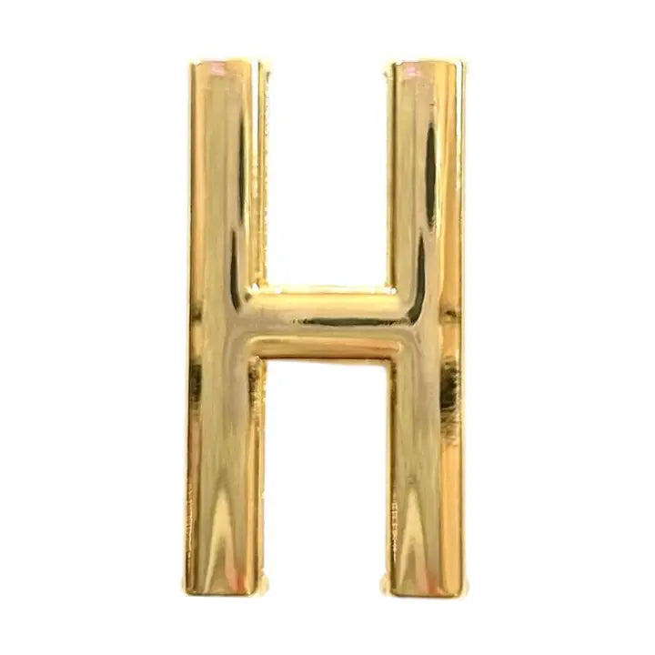 Gold Charm Letters For Stretchy Band Bracelets