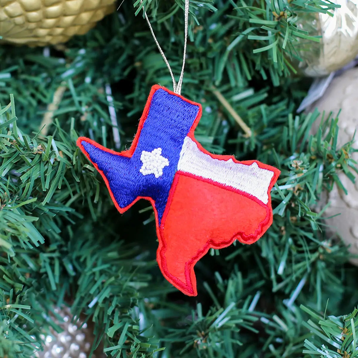 Texas Beaded Ornament