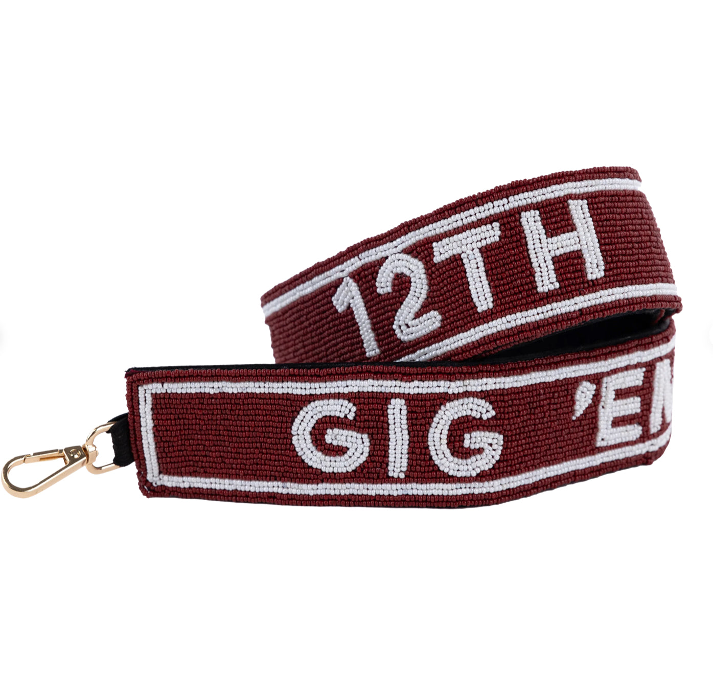 12th Man Beaded Purse Strap