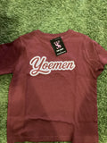 Baseball Script Yoemen Tee