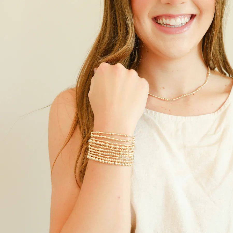 Beaded Blondes Katy Bracelet Gold