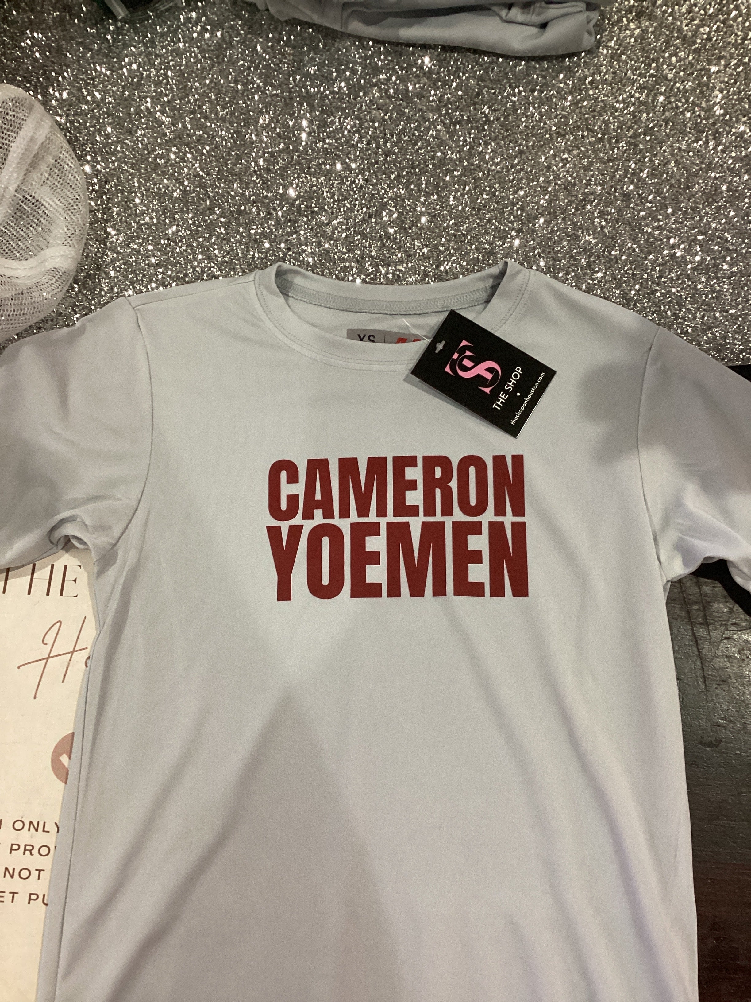 Youth Dri-Fit Grey Cameron Yoemen