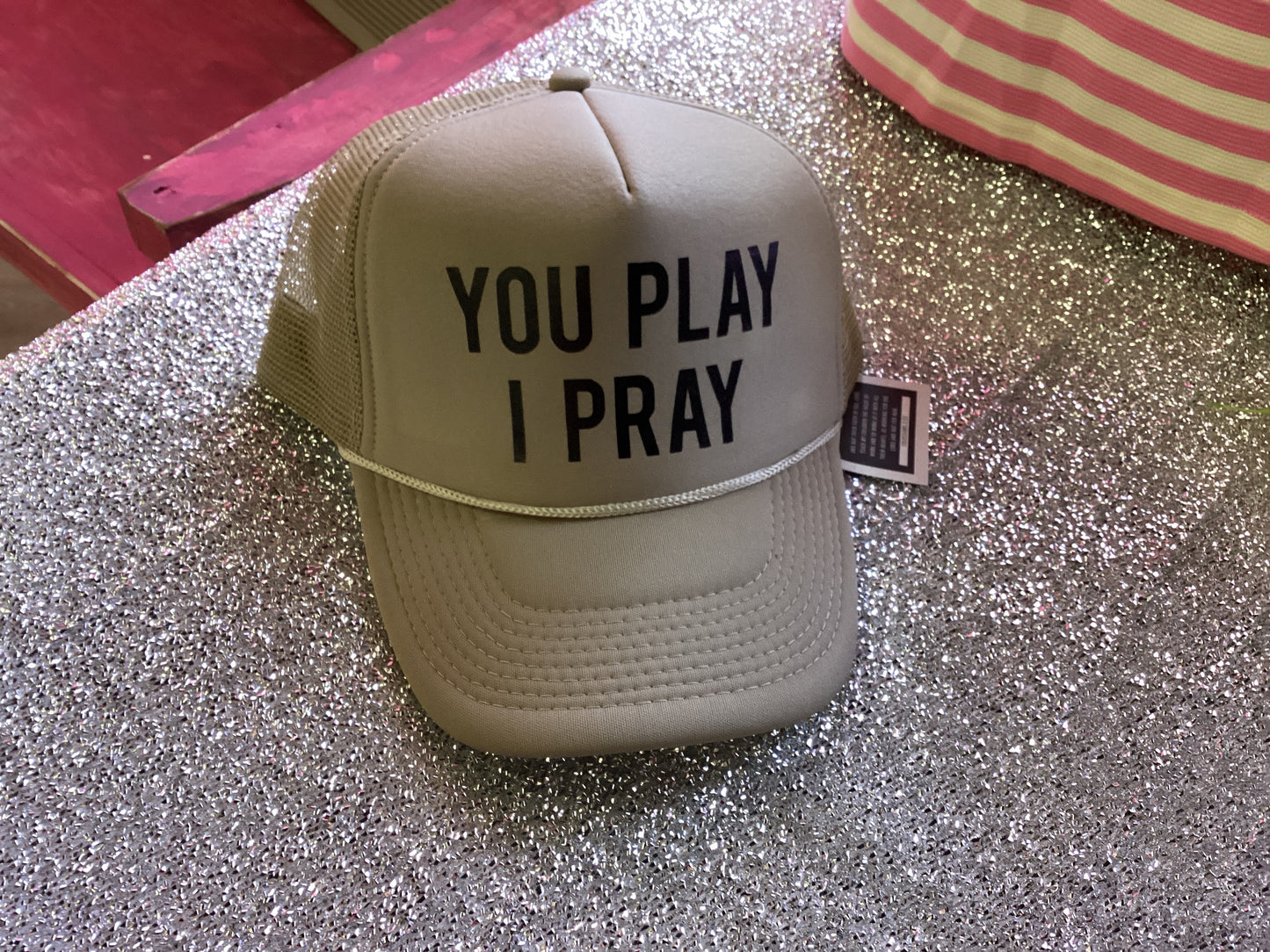 You Play I Pray Grey Hat