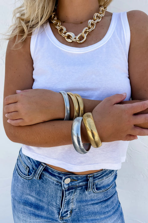 Beck Stretchy Bangle Bracelets