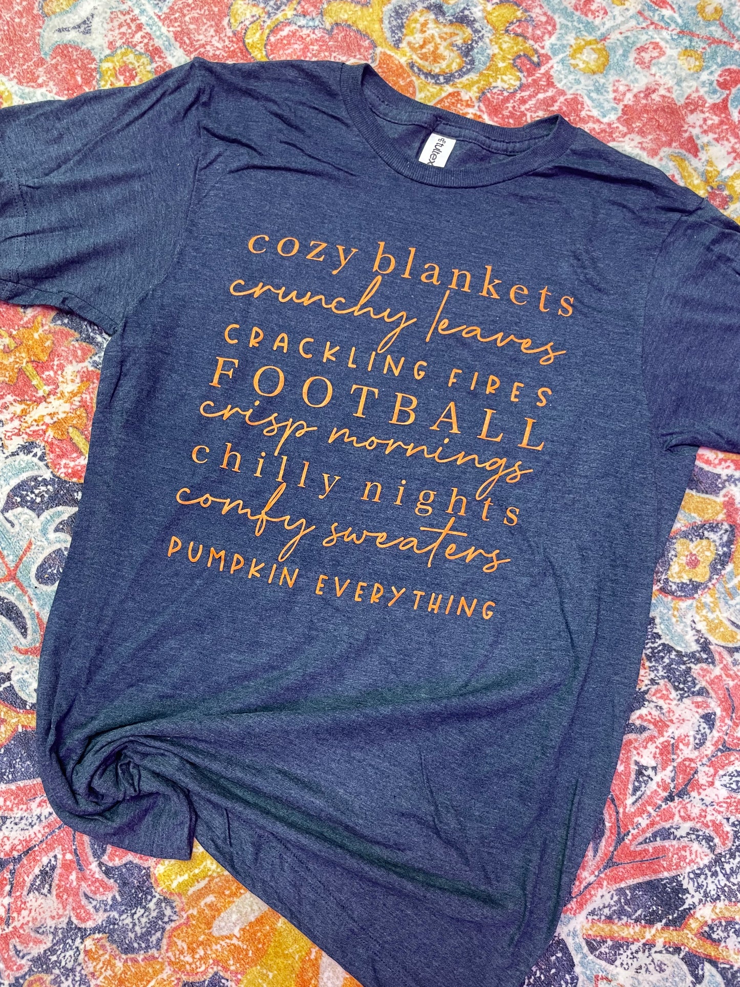 Cozy Fall Sayings Tee