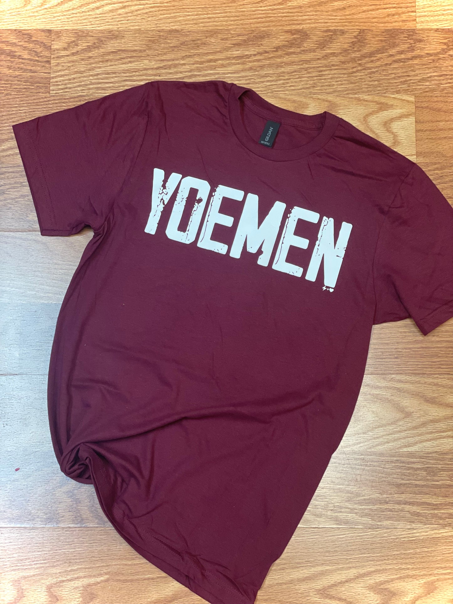 Yoemen Simple Mascot Plain Tee