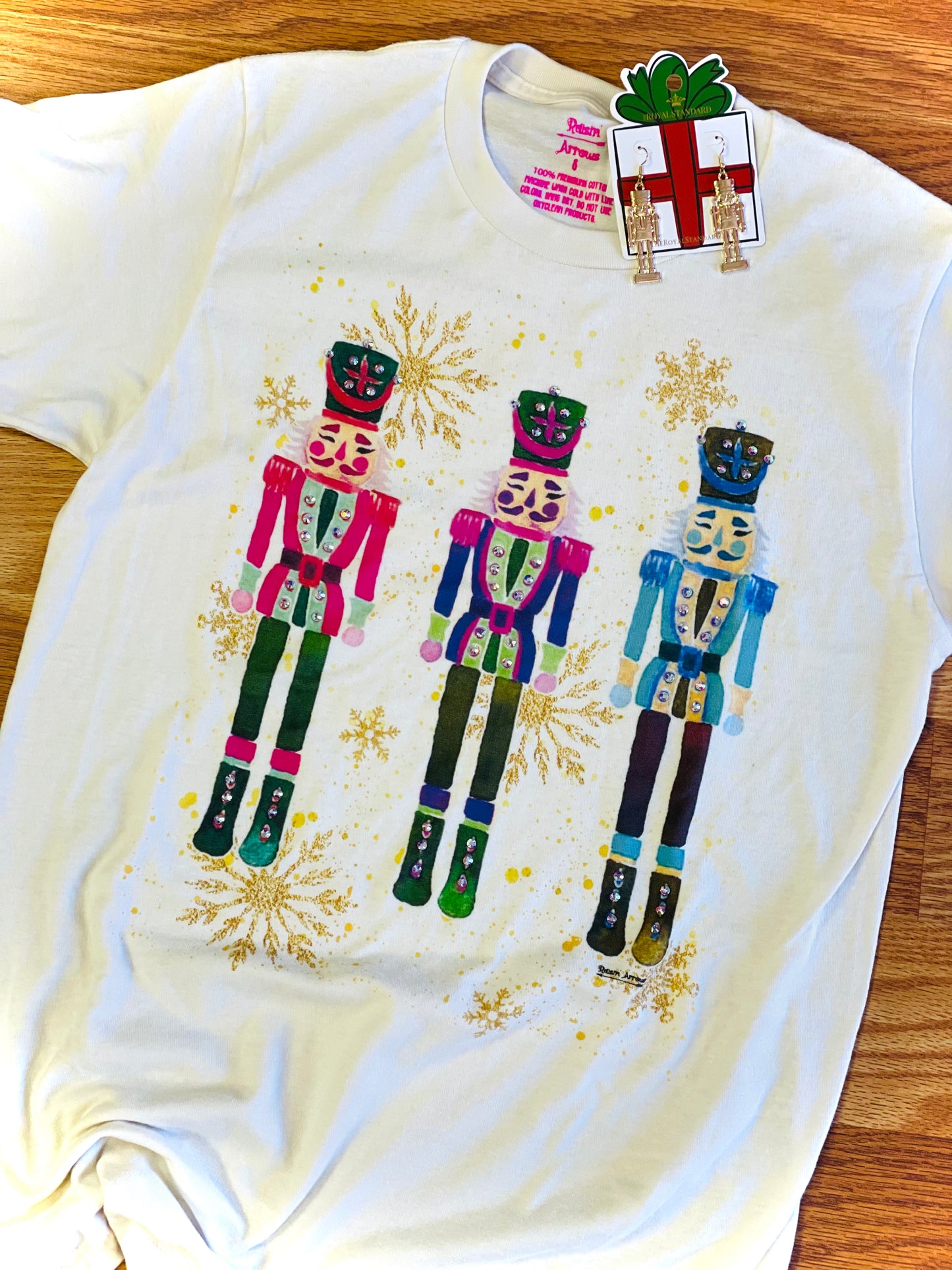 Rhinestone Nutcracker Tee