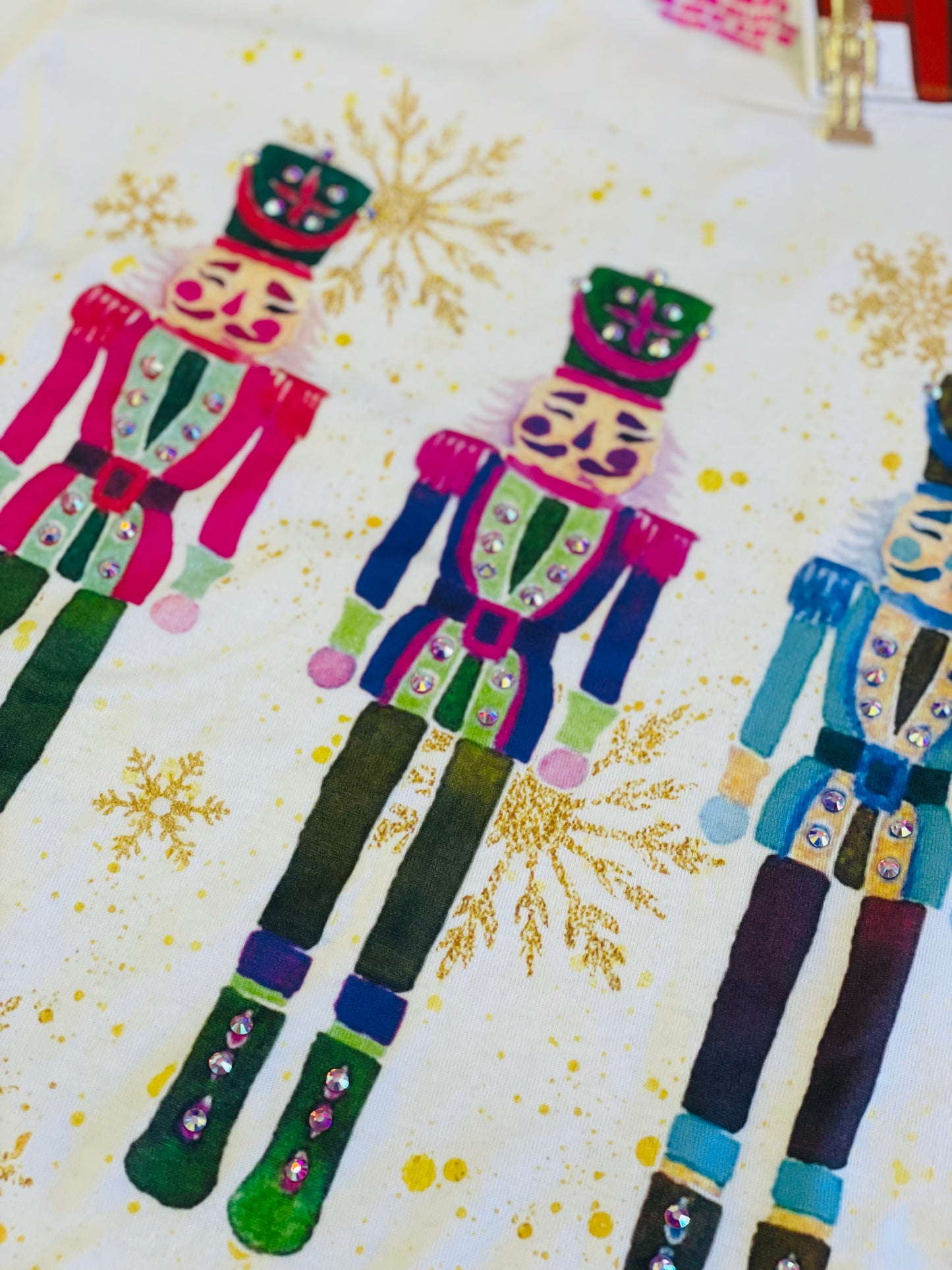 Rhinestone Nutcracker Tee