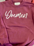 Brushed Yoemen Team Spirit Maroon Sweatshirt