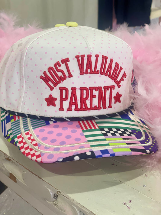 Most Valuable Parent Patterned Hat