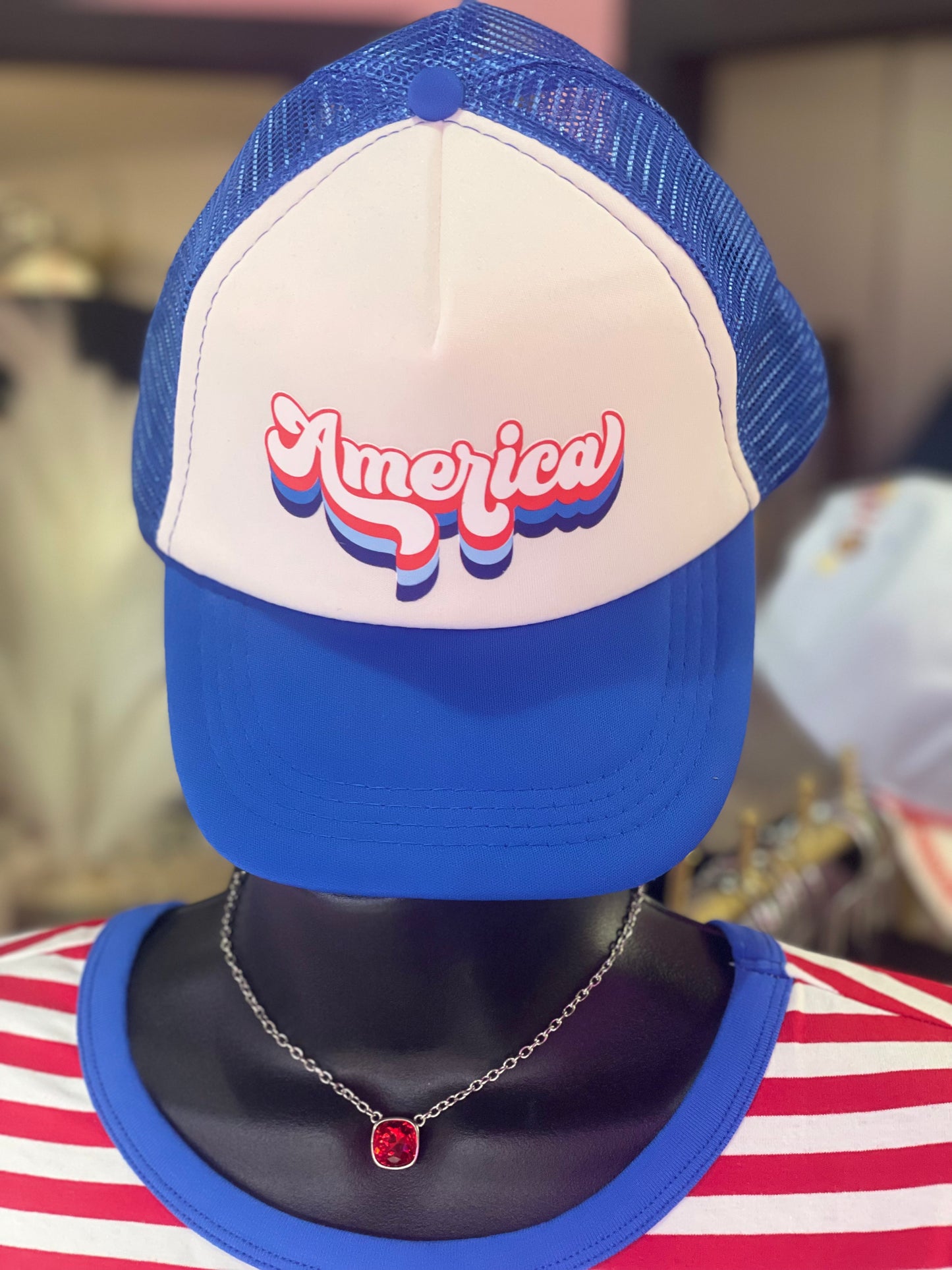 America DTF Printed Hats