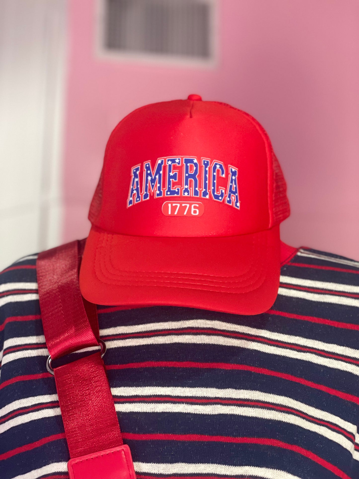 America DTF Printed Hats
