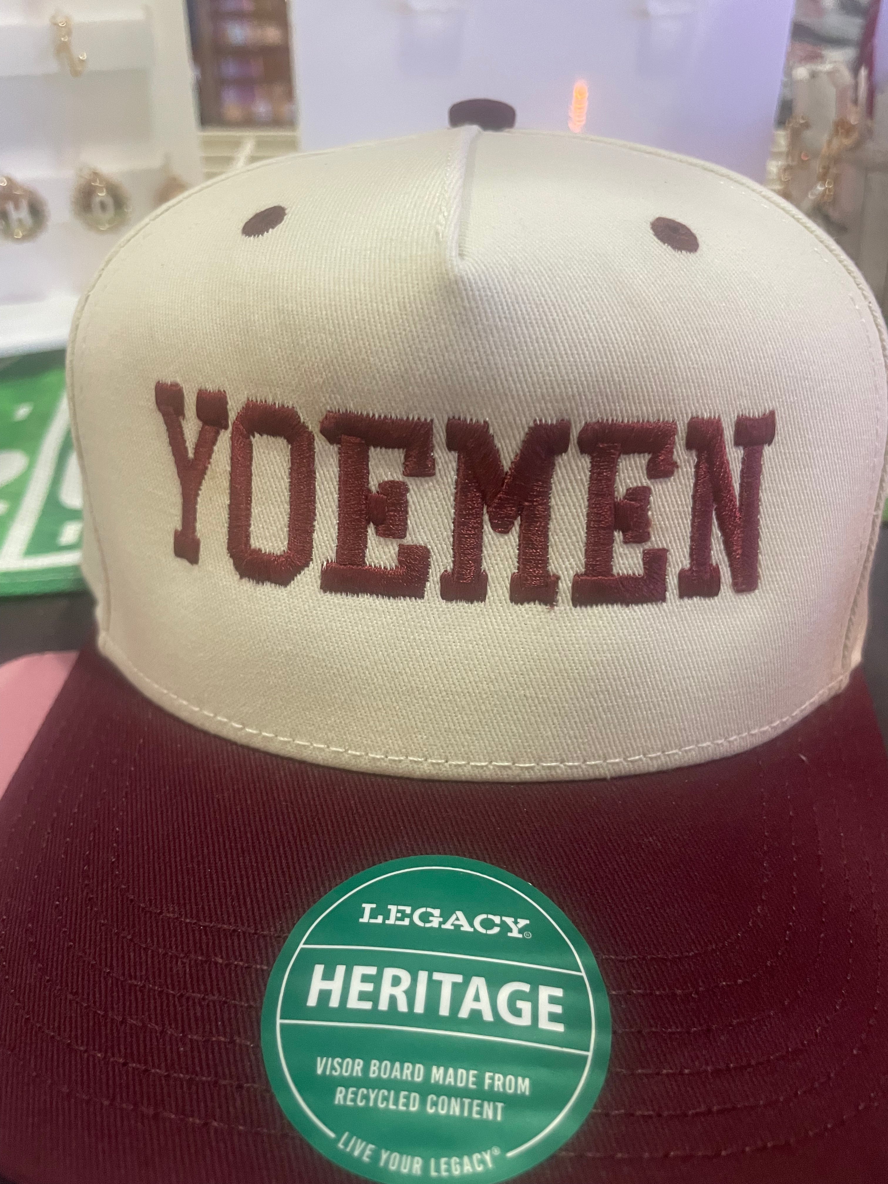 Yoemen Block Letter Baseball Cap