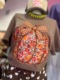Flowered Fall Pumpkin Tee