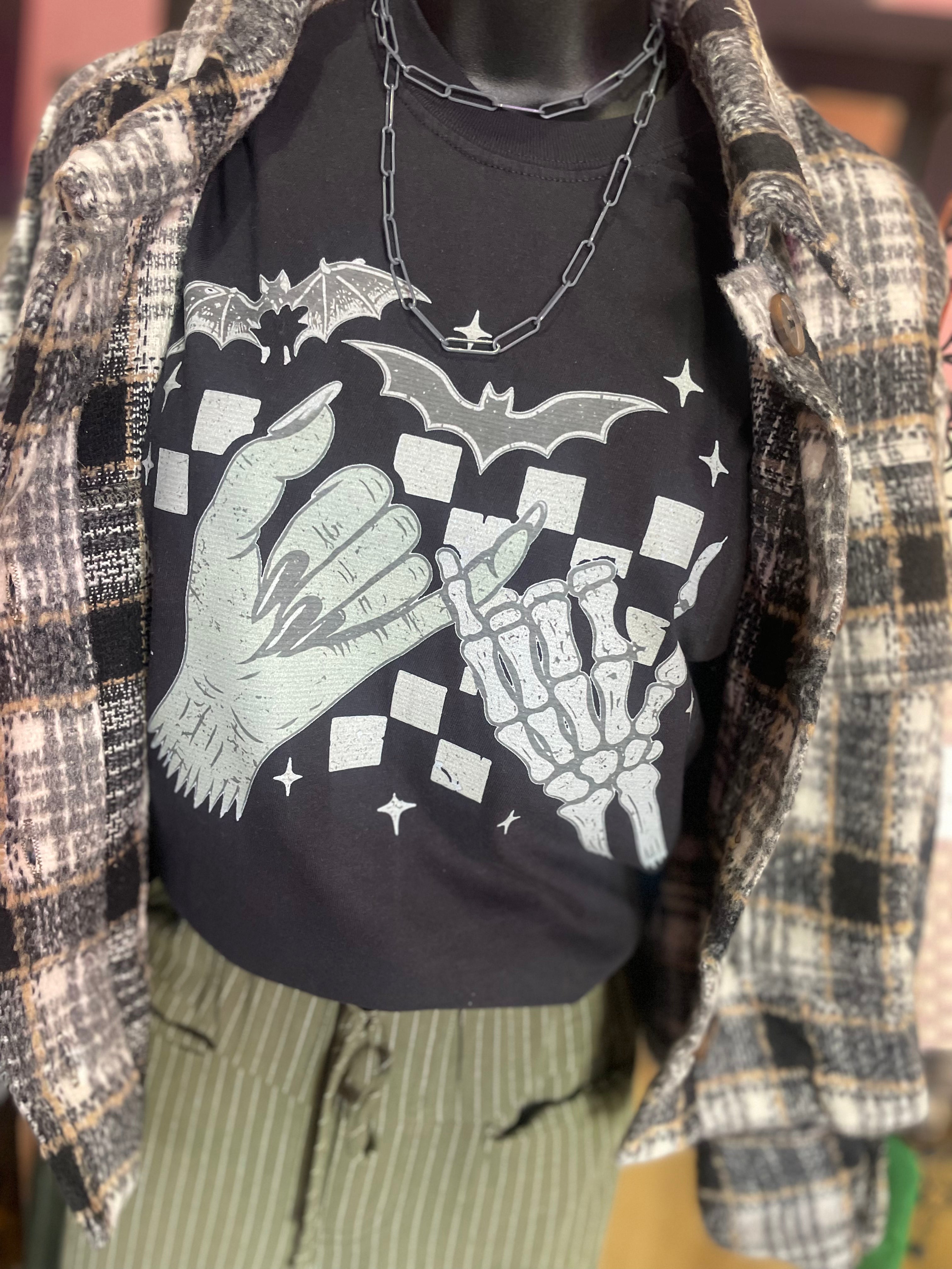 Frankenstein Skelly Tee