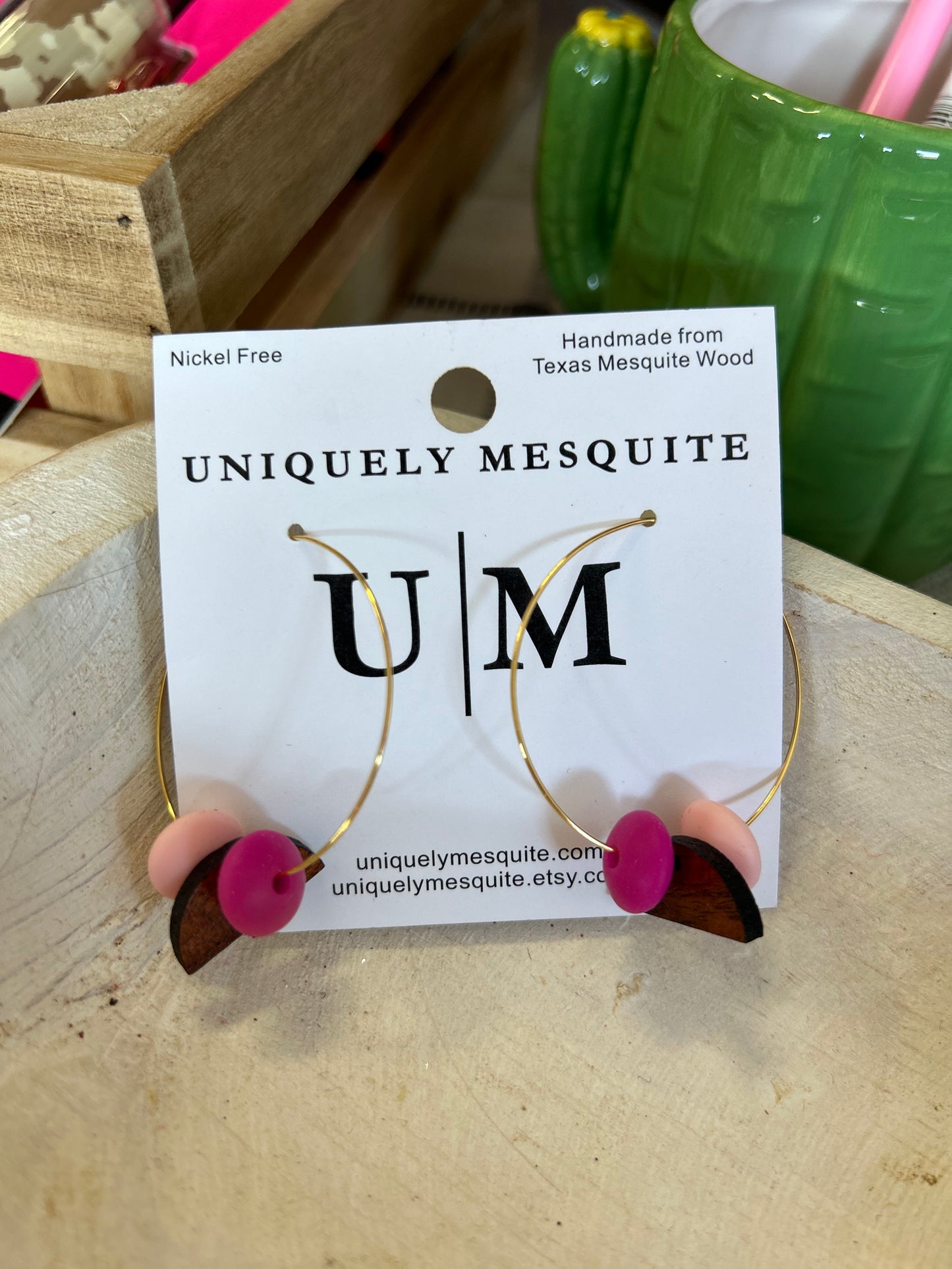 UM 3 Bead Earring