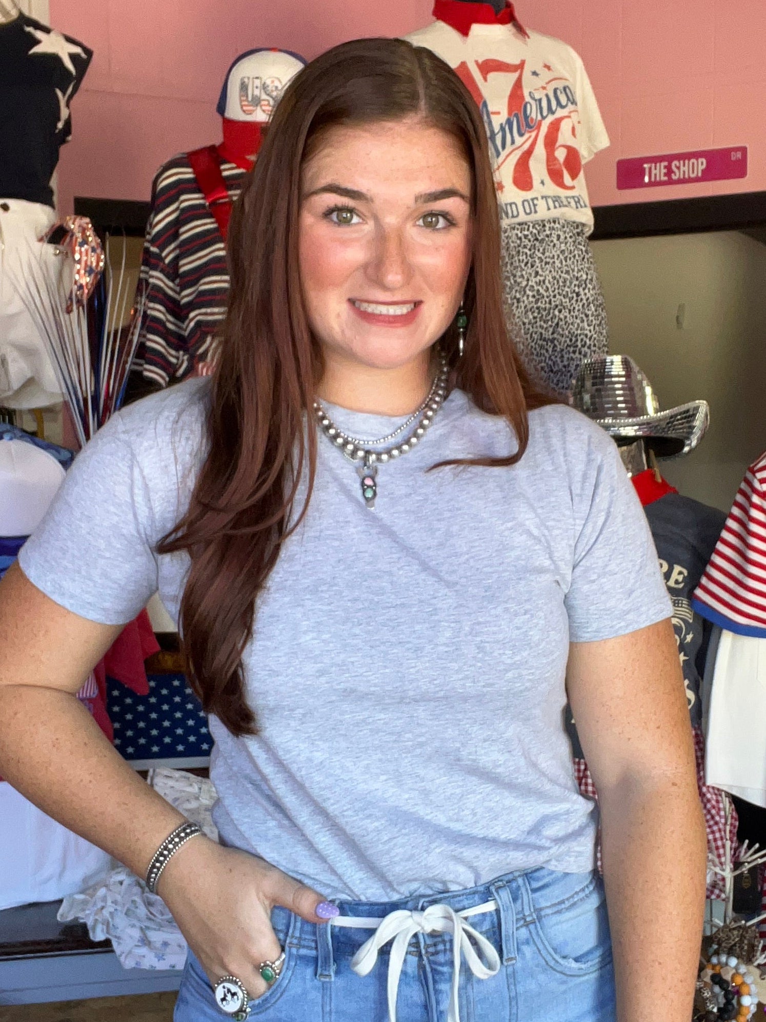 Cotton Crew Neck Short Sleeve Cropped Tee