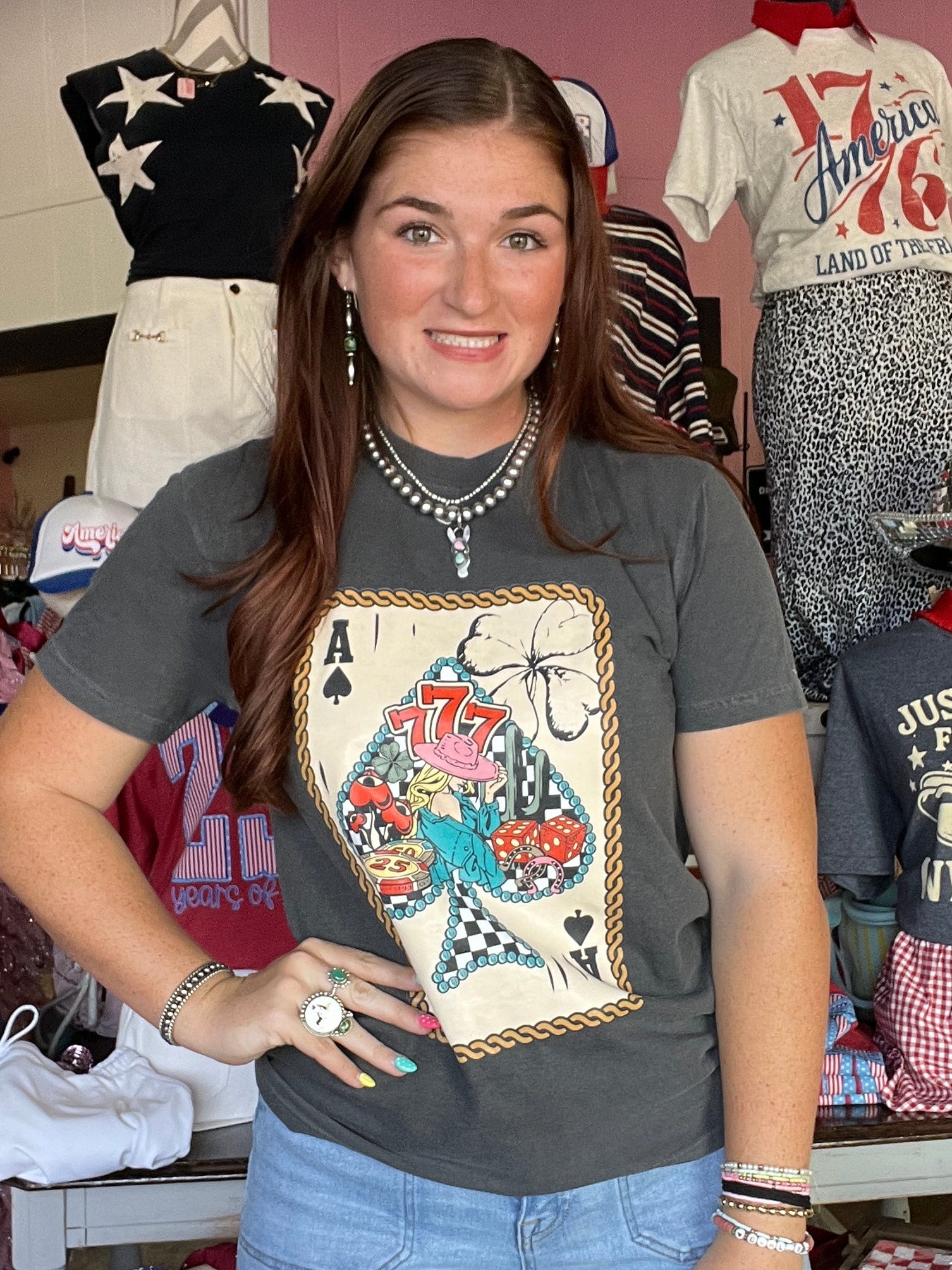 Ace Of Spades Pepper Graphic Tee