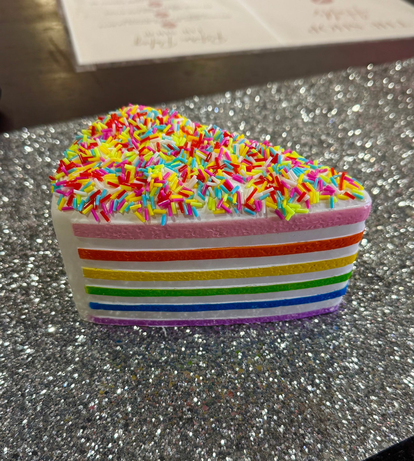 Rainbow Cake Squishy