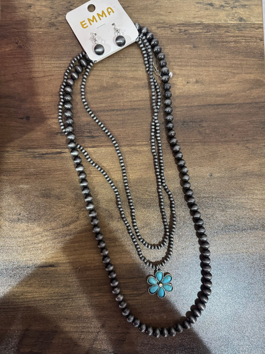 Emma Navajo Turquoise Necklace