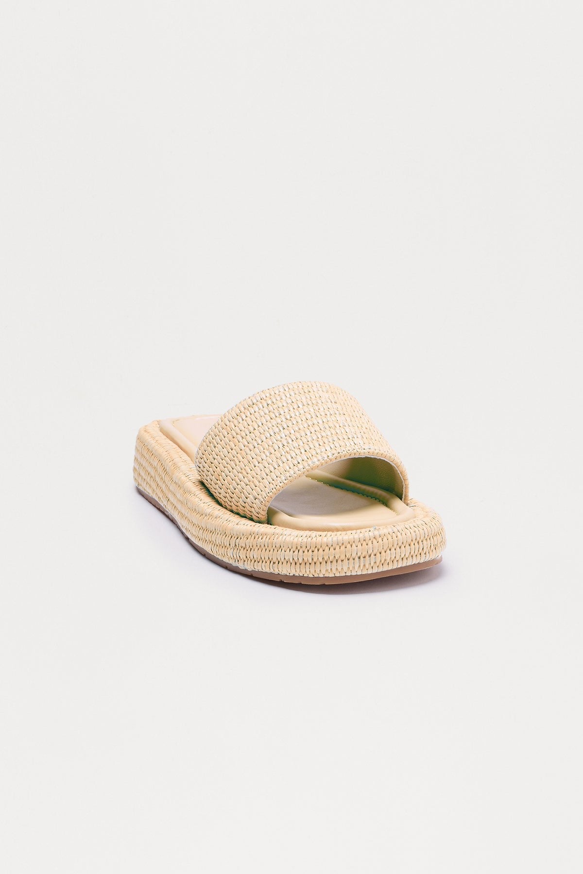 Golden Coast Raffia Sandals