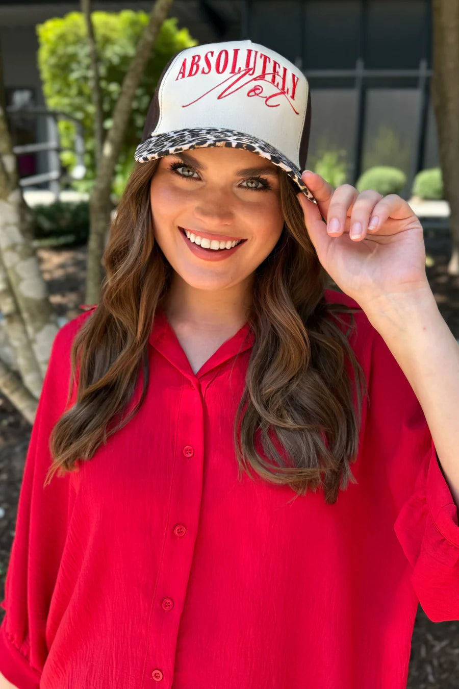 Absolutely Not Leopard Hat