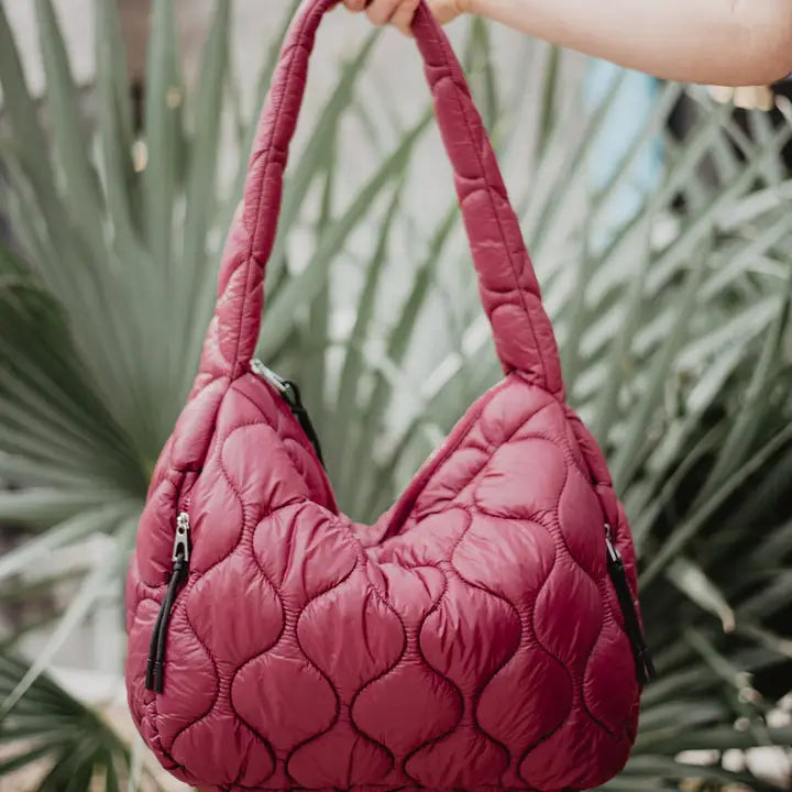 Quilted Hobo Tote