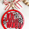 Joy To The World Christmas Ornament