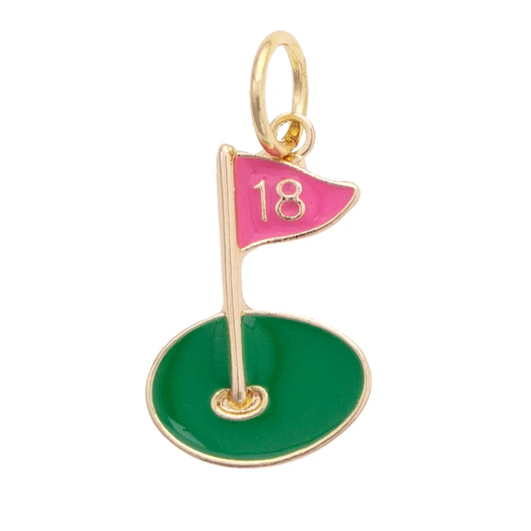 Putting Green Gold Charm
