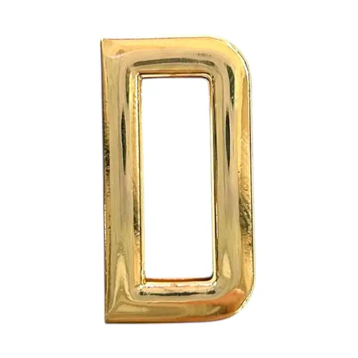 Gold Charm Letters For Stretchy Band Bracelets